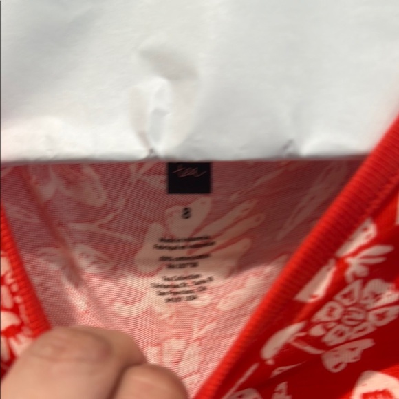 Tea collection NWT red floral Dress - Picture 3 of 6